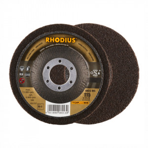 Discuri abrazive pentru finisare oțel și inox (115 - 125 mm)