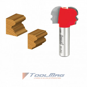 Freza cu coada, pentru ornamente, placata CMS Z2, cu coada - 99-PK212P - Img 3