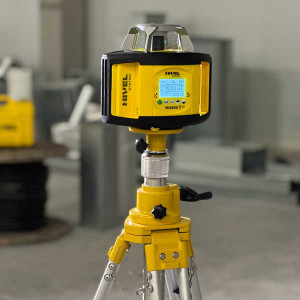 Nivela laser rotativa NL540G Digital + trepied SJJ1 + stadie LS24 - Img 5
