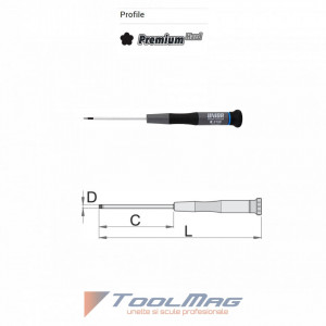 Surubelnita electronica cu profil TS - 619E - Img 2