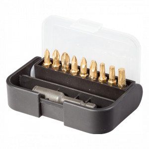 Trusa 10 biti si accesorii Torsion Diamant - IMPACT - 05018 - COBIT