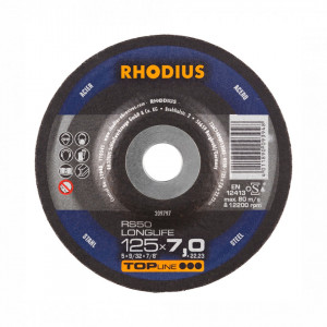 Disc abraziv pentru polizare otel / fonta (115-230 mm) - RS50 LONGLIFE - Img 2