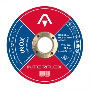 Discuri abrazive pentru debitare inox (115 - 230 mm)
