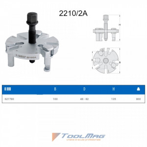 Extractor universal pentru roata distributie - 2210/2A - Img 2