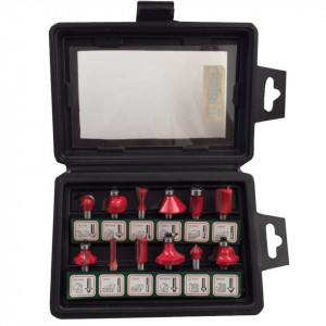Set de 12 freze cu coada profile diferite, in cutie de plastic - XT60647064012 - Img 3