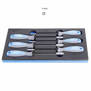 Set de capete chei tubulare cu maner TBI in modul SOS - 964/9BSOS - Img 2