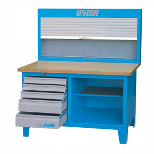 Banc de lucru cu panou si jaluzea orizontala - 946ACR