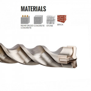Burghiu SDS plus pentru beton cu armatura (5-20 mm) - BOOSTER PLUS 113 - Img 3
