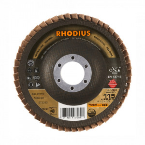 Discuri abrazive finisare, polizare inox/otel/lemn (115-125 mm)- JUMBO SPEED EXTENDED - Img 2