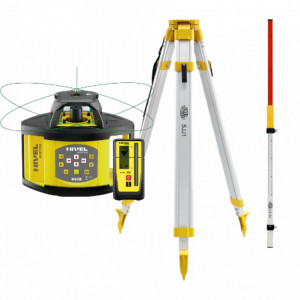 Nivela laser rotativa NL520G Digital + trepied SJJ1 + stadie LS24