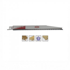 Set 5 panze pentru fierastrau sabie, dinti ceaprazuiti, HCS - 8944 - RUKO
