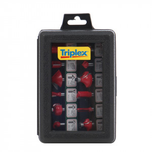 Set de 12 freze cu coada profile diferite, in cutie de plastic - XT60647064012 - Img 4