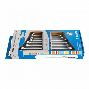 Set de chei combinate lungi in cutie de carton - 120/1CS - Unior