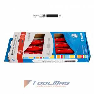 Set de surubelnite VDE, izolate la 1000 V - 603CS6VDE - Img 2
