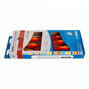 Set de surubelnite izolate la 1000 V, VDE TBI cu profil plat si PH - 603CS6AVT - UNIOR 