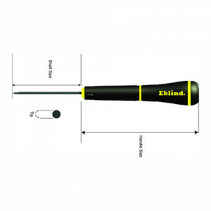 Surubelnite cu profil lat, cap rotativ - Slotted MM PSD - Img 2