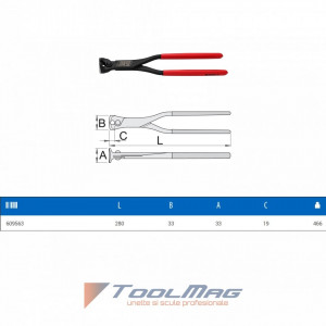 Cleste plasa de sarma pentru conditii grele - 529/4PR - UNIOR  desen