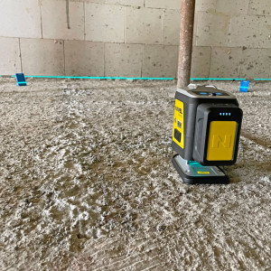 Laser in cruce cu raza albastra - CL2B + trepied SJJ-M1EX - Img 5