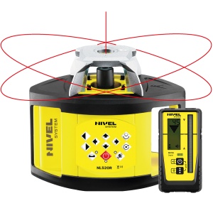 Nivela laser cu afisarea digitala a diferentelor NL520R DIGITAL + trepied + stadie - Img 2
