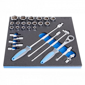 Set de capete chei tubulare 1/2" in modul SOS - 964/19SOS - UNIOR