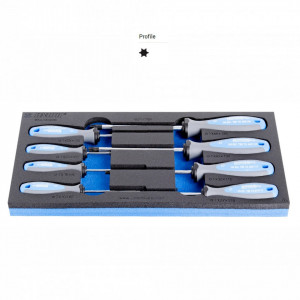 Set de surubelnite TBI cu profil TX si gaura in modul SOS - 964/9CSOS - Img 2