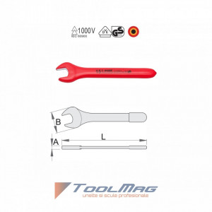 Cheie fixa simpla izolata la 1000 V - 110/2VDEDP - UNIOR  detalii