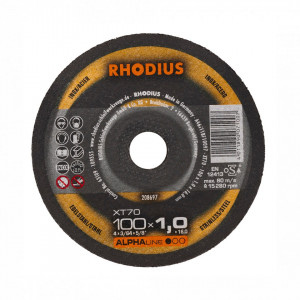 Discuri abrazive debitare inox/otel (115-230 mm) - XT70