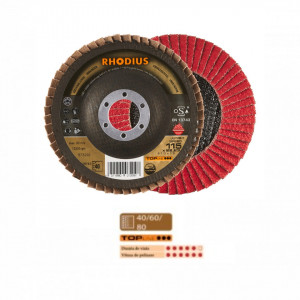Discuri abrazive finisare, polizare inox/otel/lemn (115-125 mm)- JUMBO SPEED EXTENDED - Img 4