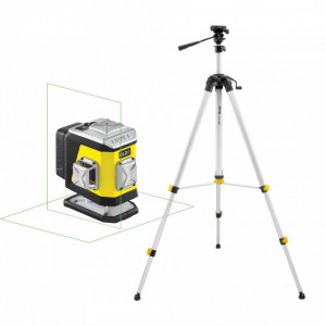 Laser in cruce cu raza verde (2x360º) CL2G + trepied SJJ-M1EX