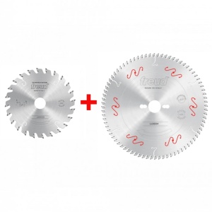 Panza incizor conic 125 + Panza circulara placata CMS pentru uz general 300