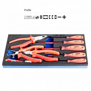 Set de scule VDE BI in modul SOS - 964/15SOS - Img 2