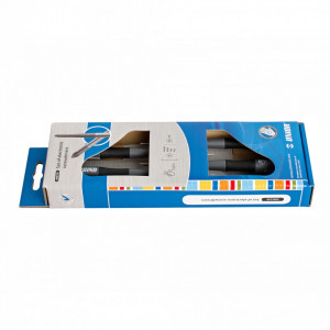 Set de surubelnite PH si PZ pentru electronisti in cutie de carton - 608CS5E - Unior  