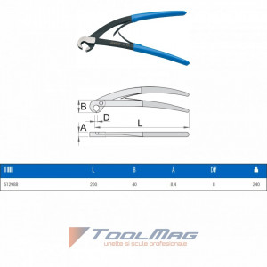 Cleste pentru ceramica - 528/4BP - UNIOR desen