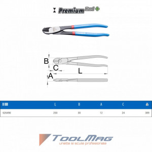 Cleste cu tais lateral PowerShark - 467SHARK/4DP - Unior desen