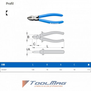 Cleste tais lateral - 461/4P - Unior desen