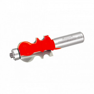 Freza cu coada, pentru ornamente, placata CMS Z2, cu coada - 99-01312P - Img 2