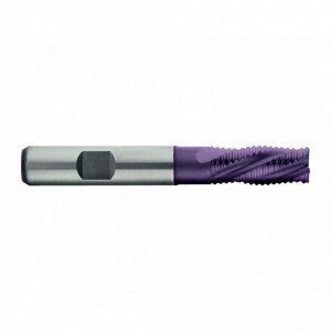 Freza profilata HSS Co8 TiAIN, Tip NR, scurta, DIN 844K, prindere cilindrica conform DIN 1835 B, punct de centrare, 3 si 4 taisuri - FORMAT