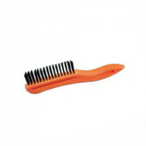 Perie sarma INOX cu maner 4 randuri - 61579