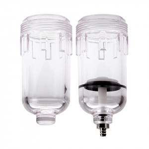 Set pahare de schimb pentru filtru regulator si ungator pneumatic 1/4" - 1500C