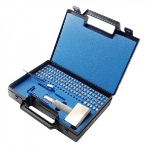 Trusa pastile cifre si litere Euro Type - 165 Euro Type - Gravurem