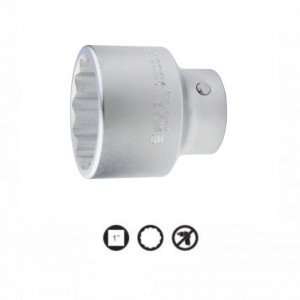 Capete chei tubulare 1" cu 12 laturi - 5014 - Img 2
