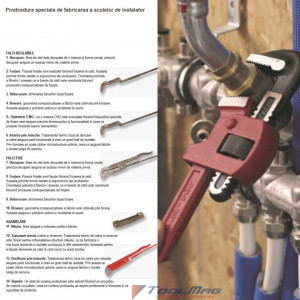 Cleste reglabil cu blocare pentru instalatori - 447/1HPP - Img 3