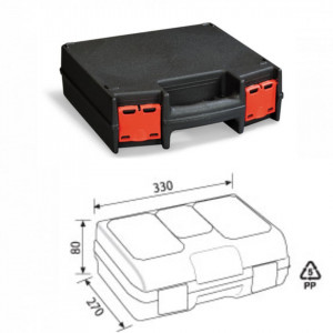 Cutie plastic pentru uz general (330x80x270mm) - T.K. 70 - Img 3