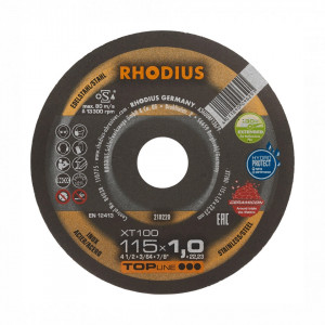 Disc abraziv pentru debitat inox/otel (115 -230 mm) - XT100