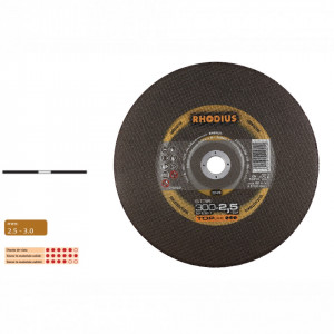Discuri abrazive pentru debitat inox / otel (300-400 mm) - ST38 - Img 3