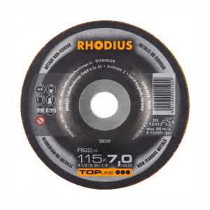 Discuri abrazive polizare aluminiu (115 - 230 mm) - RS24