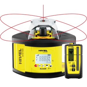 Nivela laser cu afisarea digitala a diferentelor NL540R DIGITAL + trepied + stadie - Img 2