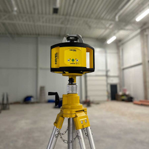Nivela laser rotativa NL500G Digital + trepied SJJ1 + stadie LS24 - Img 4