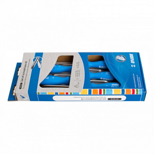 Set de surubelnite NI cu profil plat si PH - 607B5NI - Unior  