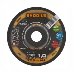 Disc abraziv pentru debitat inox/otel (115 -230 mm) - XT100 - Img 2